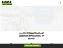 Tablet Screenshot of fietsverhuurschoorl.nl